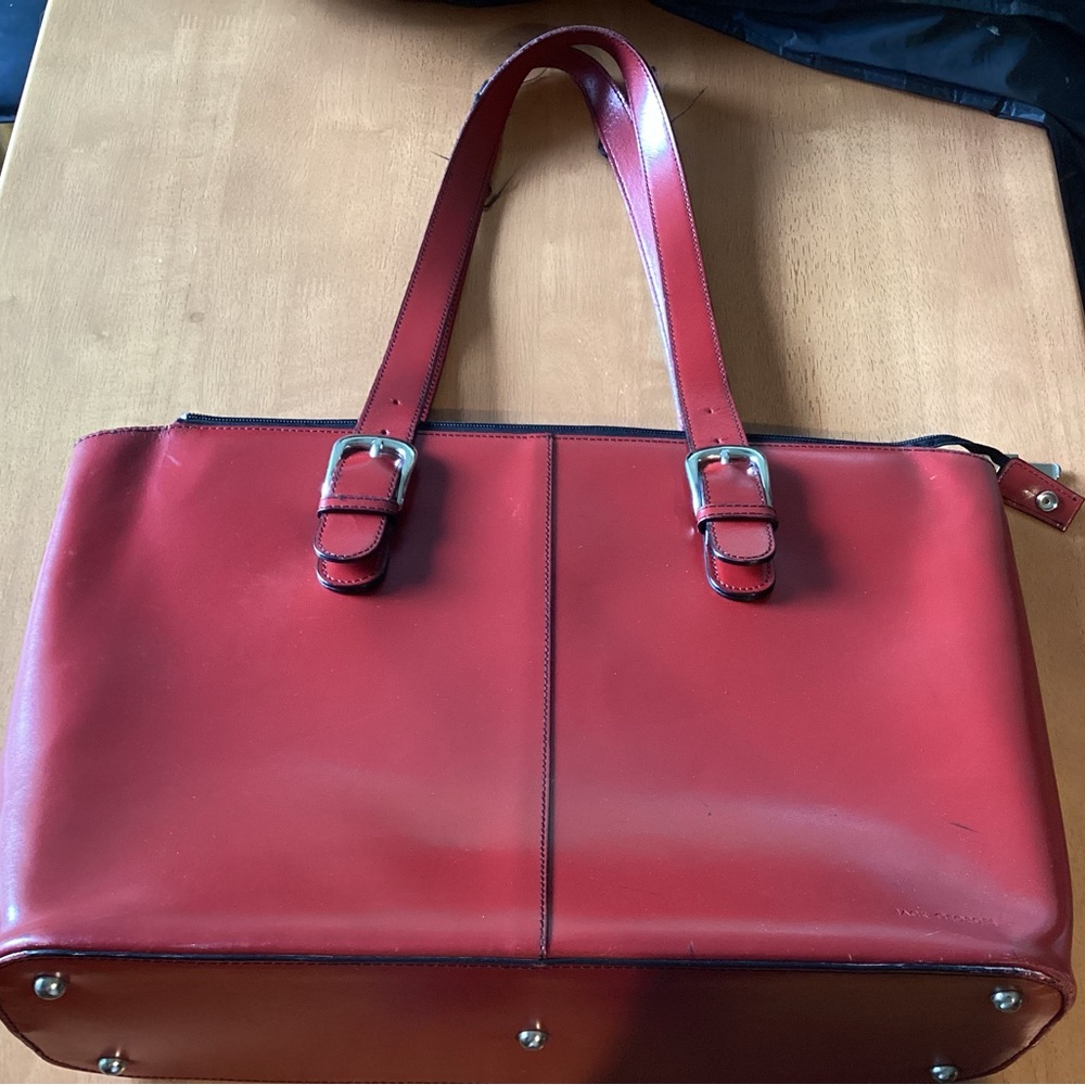 Jack Georges Italian Leather Bag